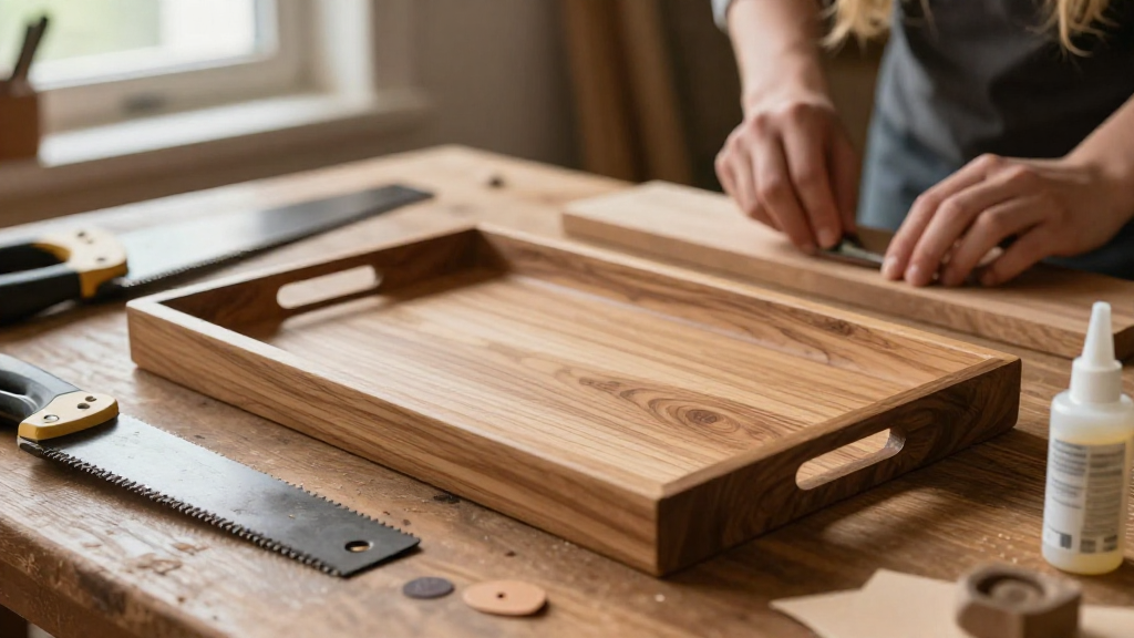 Build a Simple Serving Tray from Wood: How to Build a Wooden Tray