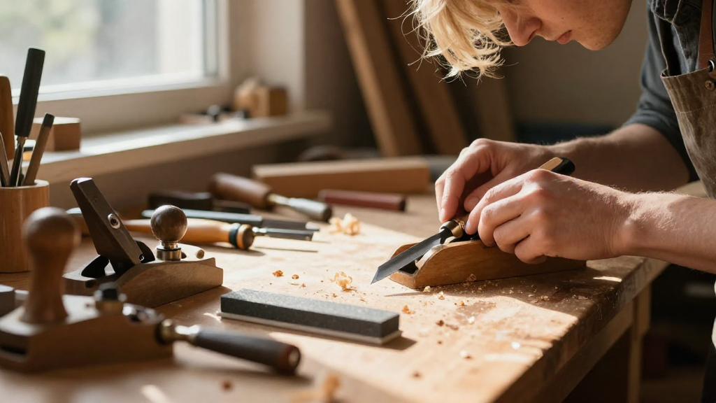 How to Sharpen Your Woodworking Tools at Home