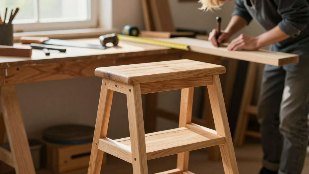 Build a Simple Wooden Step Stool in a Weekend
