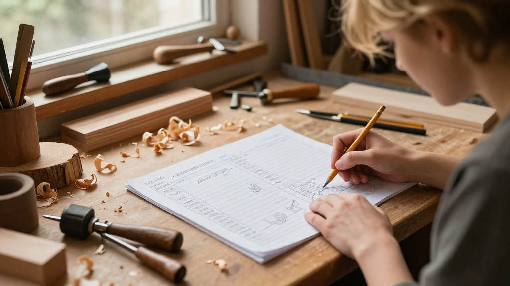 How to Use Project Planner Sheets for Woodworking