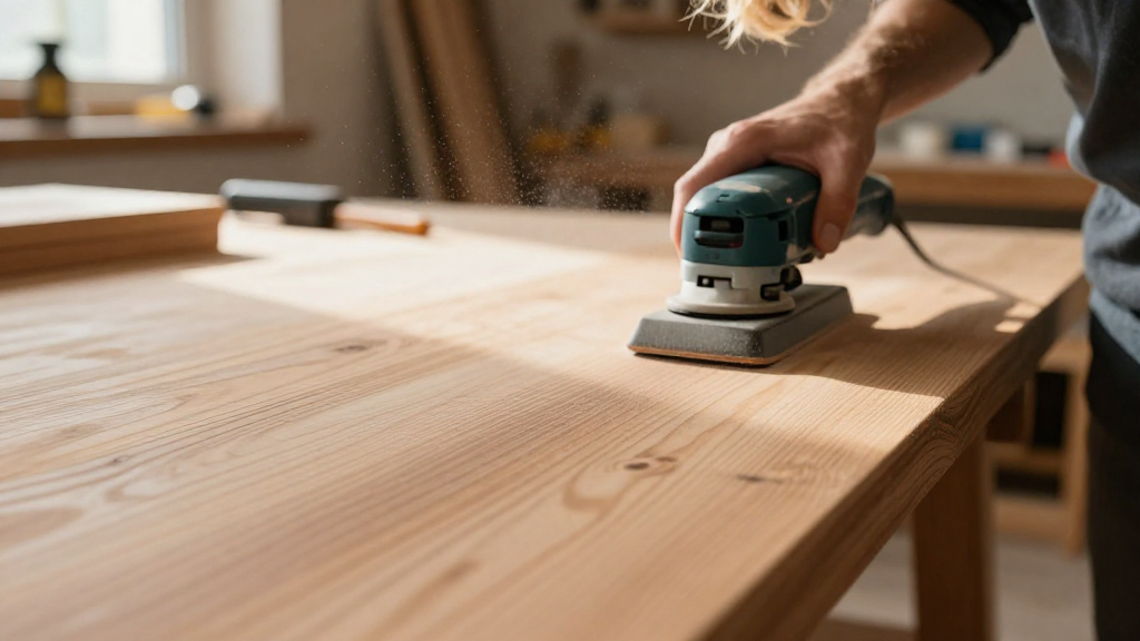 Why and How to Sand Between Coats of Wood Finish