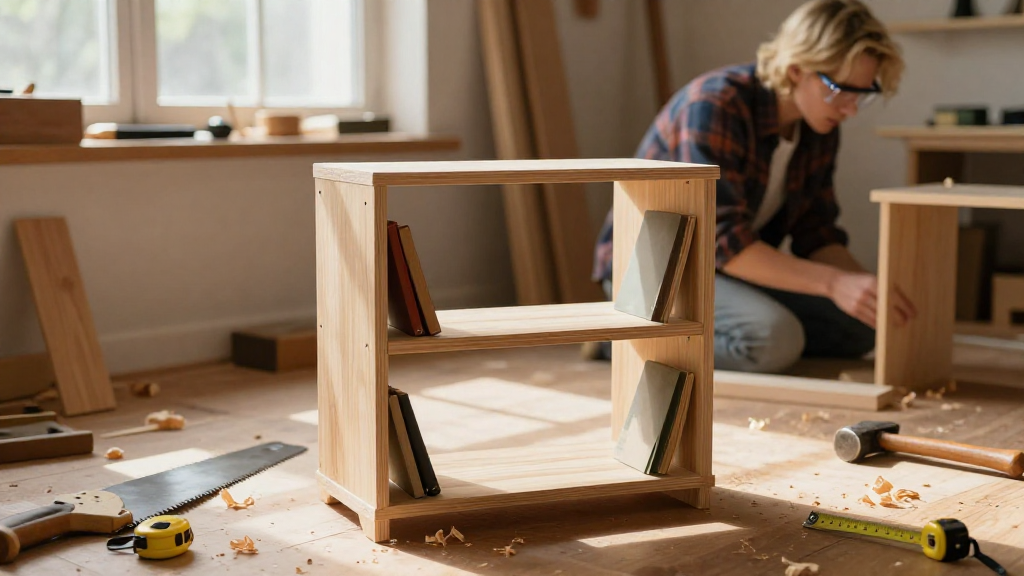 How to Build a Small Bookshelf for Beginners