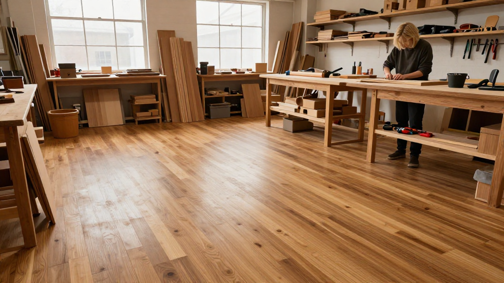 Best Flooring Options for Woodworking Shops