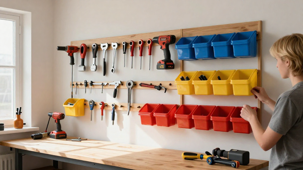 Building a Custom Tool Wall to Maximize Space