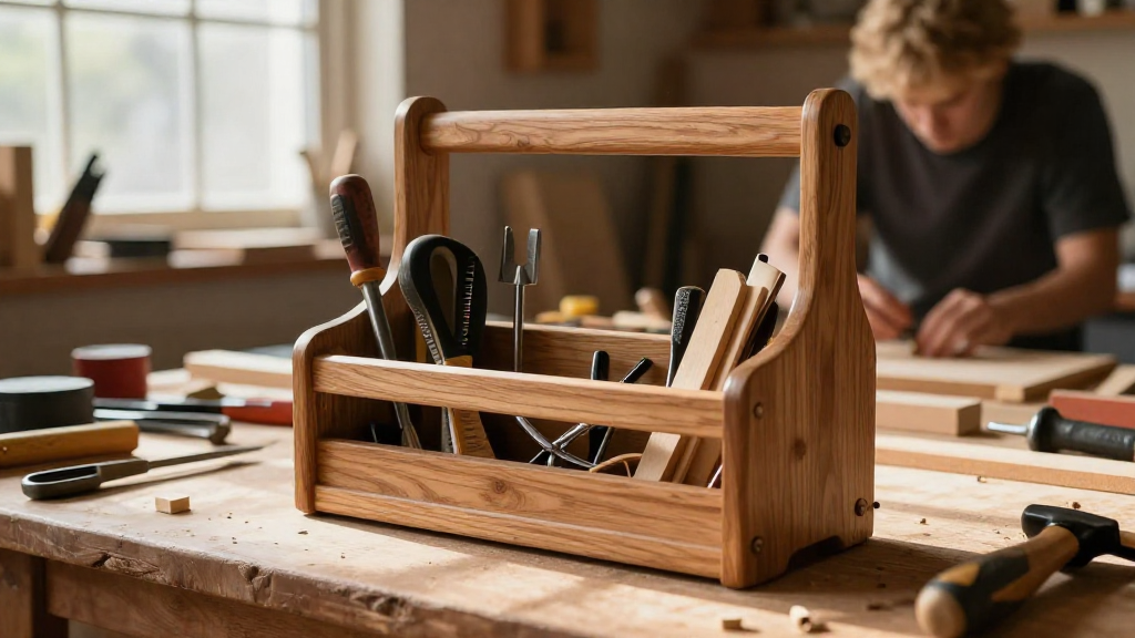 Build a Portable Tool Caddy from a Simple Plan