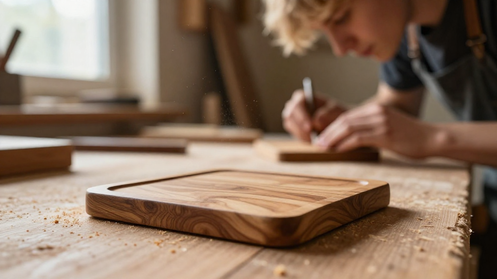 How to Make Wooden Coasters at Home