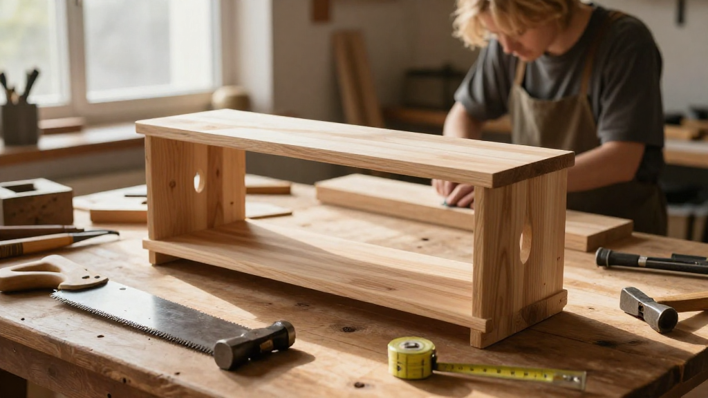 DIY Wooden Shelf: A Simple Project for Beginners