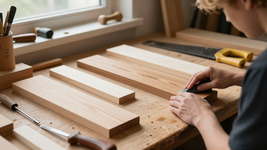 Best Wood Types for Beginner Woodworking Projects