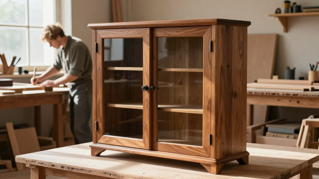 How to Build a Cabinet with Glass Panels