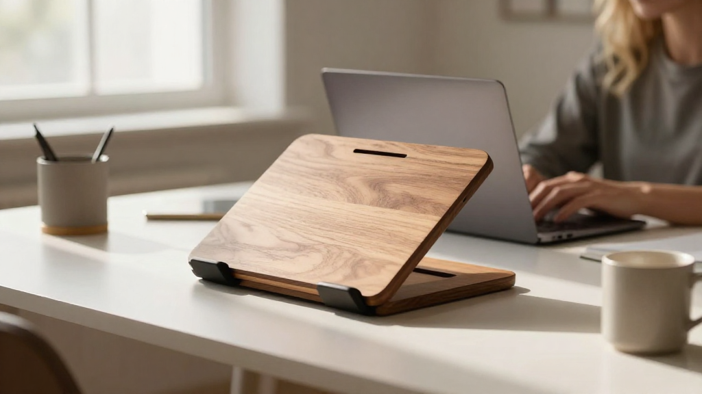 Make a Wooden Laptop Stand for Your Desk