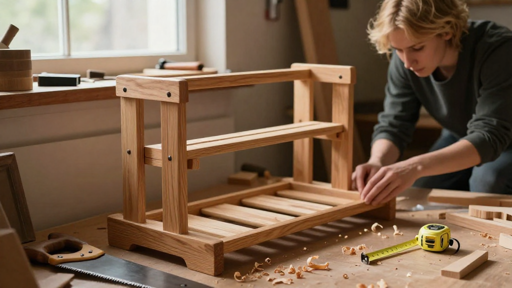 Easy Wooden Shoe Rack Project for Beginners