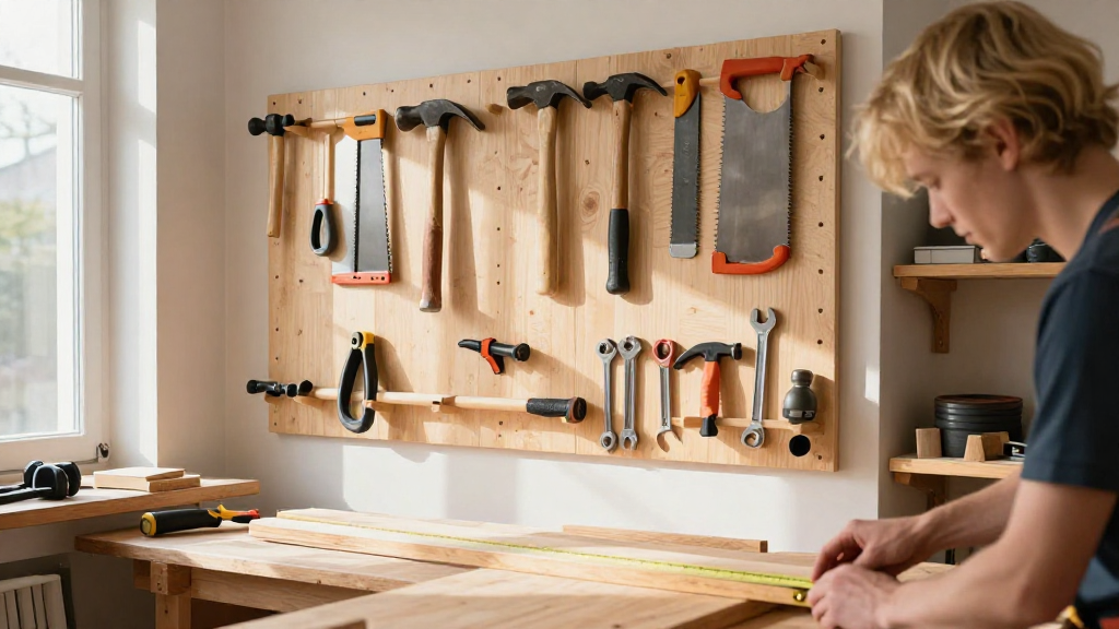 How to Build a French Cleat Wall for Tool Storage