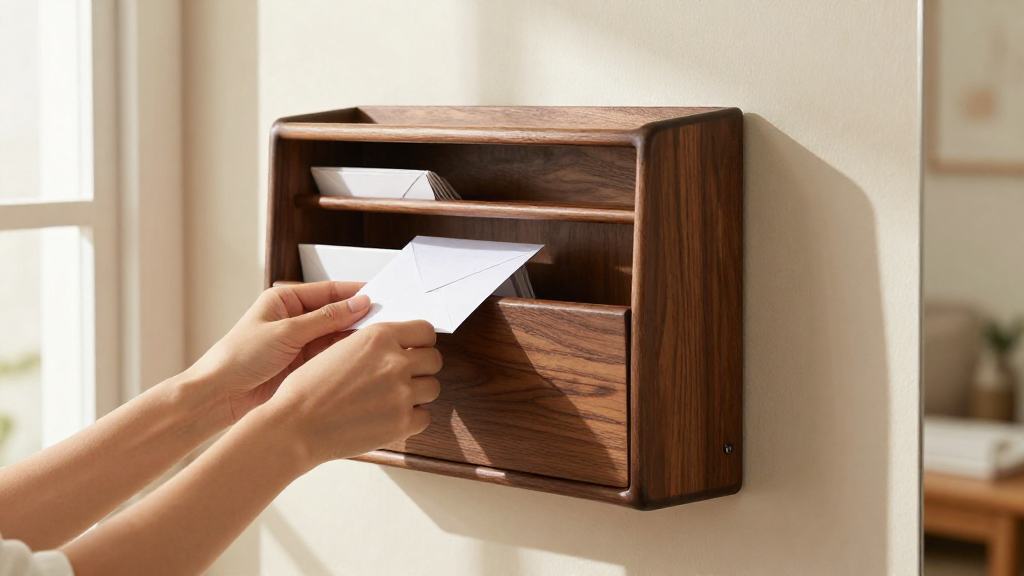Make a Wall-Mounted Mail Organizer from Wood